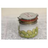 Limoges Dï¿½cor Trinket Box