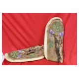 A Pair of Native American Indian Mocassin Suedes