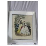 La Mode Illustree - Paris Fashion Print