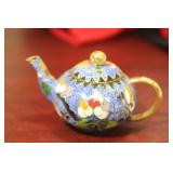 A Vintage Chinese Small Cloisonne Teapot