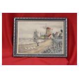 A Watercolour - Signed F.Phelps 1.22.33