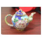 A Vintage Chinese Small Cloisonne Teapot