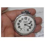 Very Rare Villereuse Railroad Pocket Watch