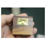 Tiny Vintage Wooden Box