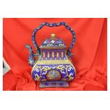 A Large Cloisonne Teapot