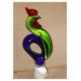 Art Glass Rooster