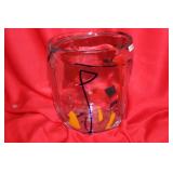 A Signed Kai Koppel Art Glass Vase or Bowl