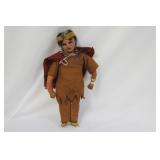 A Vintage Native American Jointed Doll