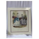 La Mode Illustree - Paris Fashion Print