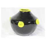 A Signed Art Glass Jar