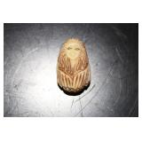 A Well Carved Small Bone Bead