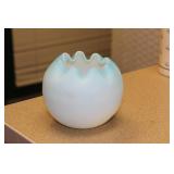 Peachbloom Satin Glass Bowl