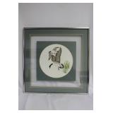 A Signed (Pencil) Etching/Litograph/Watercolour