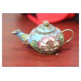 A Vintage Chinese Small Cloisonne Teapot
