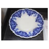 English Flow Blue Plate