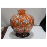 A Czechoslovakian Artglass Vase