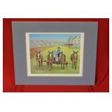 A Signed Print/Lithograph by Constantine Kermes