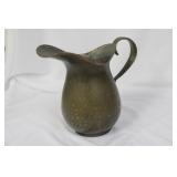 A Vintage Brass Pitcher