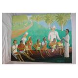 A Signed and Dated Joyce Van Tassel Page Painting