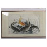 An Antique/Vintage Chinese Watercolour on Silk