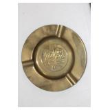 Chinese Character Brass Ashtray