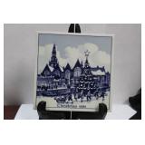 A Delft Tile - Christmas 1984