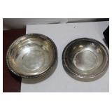 Lot of 2 Silverplated Bowls