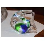 Art Glass Angel Fish