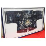 A Framed Antique Chinese Embroidery