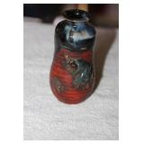Antique Japanese Pottery Sumida Gawa Vase