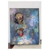 A Tanya Varble Mix Media Artwork