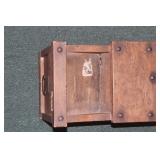 Antique Wooden Ballot Box