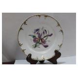 An Antique German Floral Plate