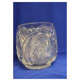 Cut/Press Glass Bowl