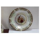 A Japanese Porcelain Portrait Plate