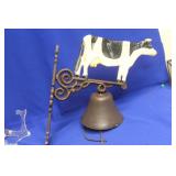 Cast Iron Cow Bell with Clasp