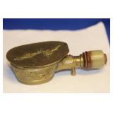 Celadon Jade Handle Chinese Silk Iron