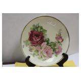 An Antique Rose Plate