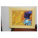 Signed Guy Harvey Marlin Tile