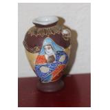 Vintage Japanese Satsuma Bottle