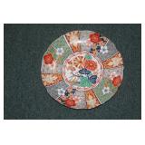 Signed Japanese Imari Plate