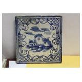 An Antique Delft Tile