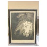 Signed Etching 'The Dream' by Karen Justyna