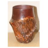 Well Carved Wooden Cup