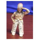 A Vintage Cast Iron Indian Bank