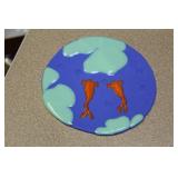 Decorative Ceramic Round Tile