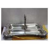 An Ornate Silverplated English Serving Tray