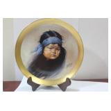 Native American Motif Collector's Plate by Perillo