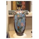 Large Japanese Cloisonne Vase