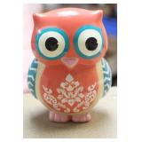 Ceramic Owl Bank